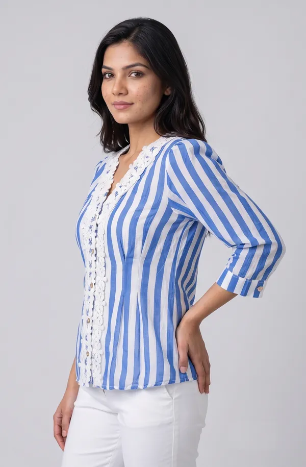 Mask_Women_S_Shirt_Royal_Blue