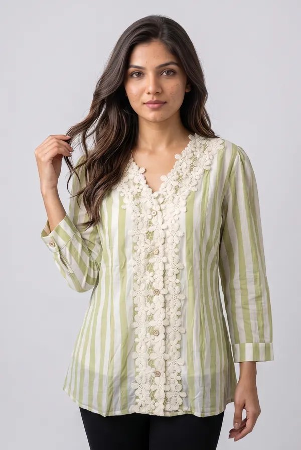 Mask_Women_S_Shirt_Green