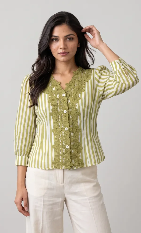 Mask_Women_S_Shirt_Green