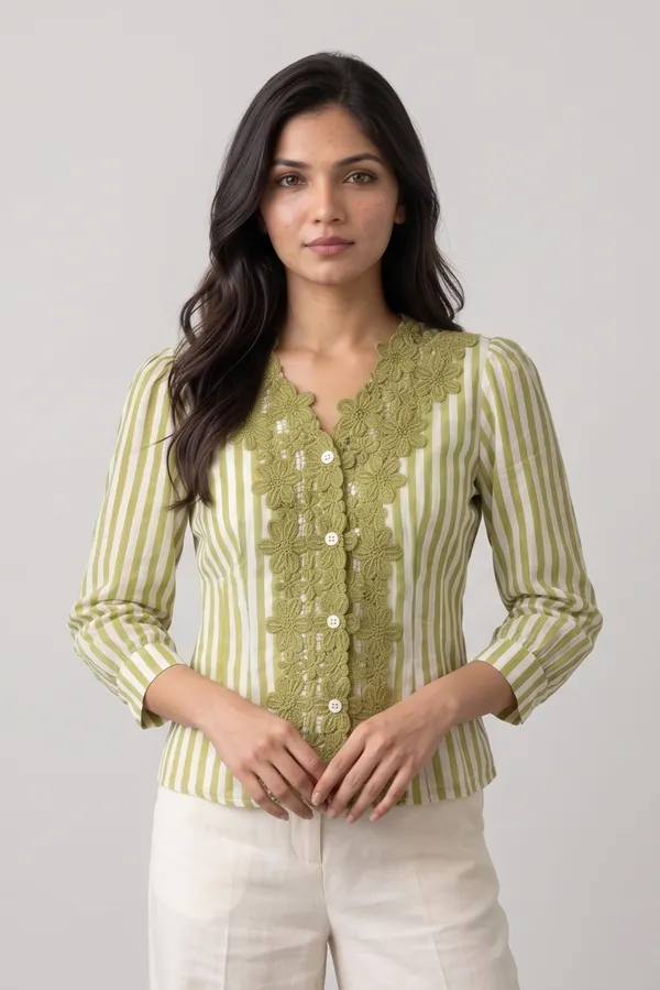 Mask_Women_S_Shirt_Green