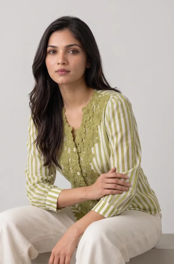 Mask_Women_S_Shirt_Green