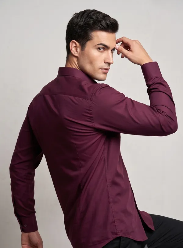 Riverblue_Men_S_Shirt_Maroon