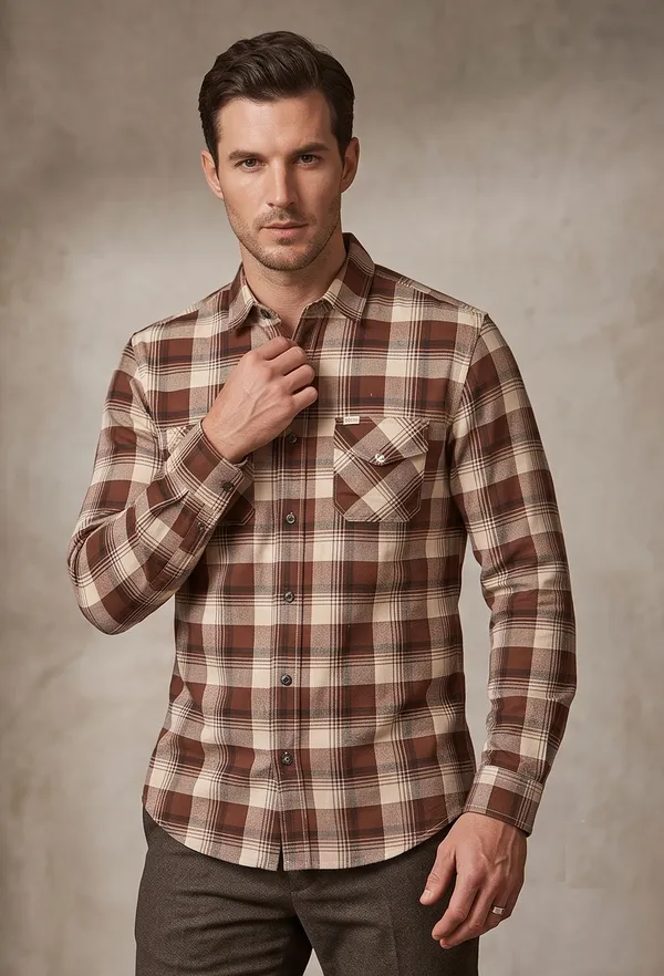 Riverblue_Men_S_Shirt_Rust
