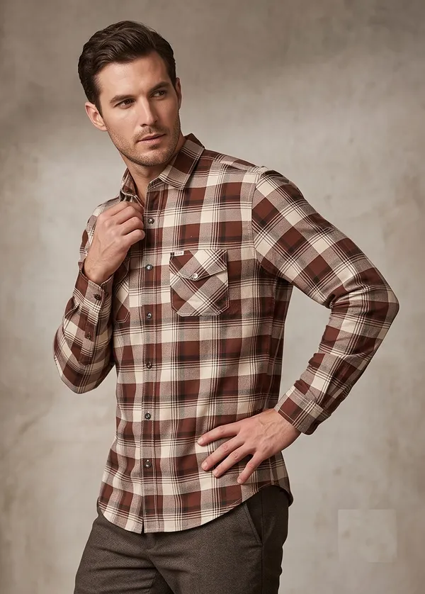Riverblue_Men_S_Shirt_Rust