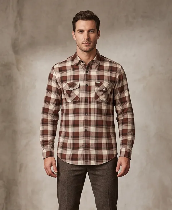 Riverblue_Men_S_Shirt_Rust