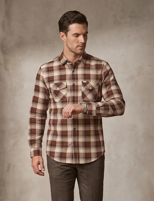 Riverblue_Men_S_Shirt_Rust