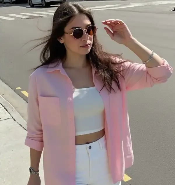 Pink_Cotton_Shirt_For_Women