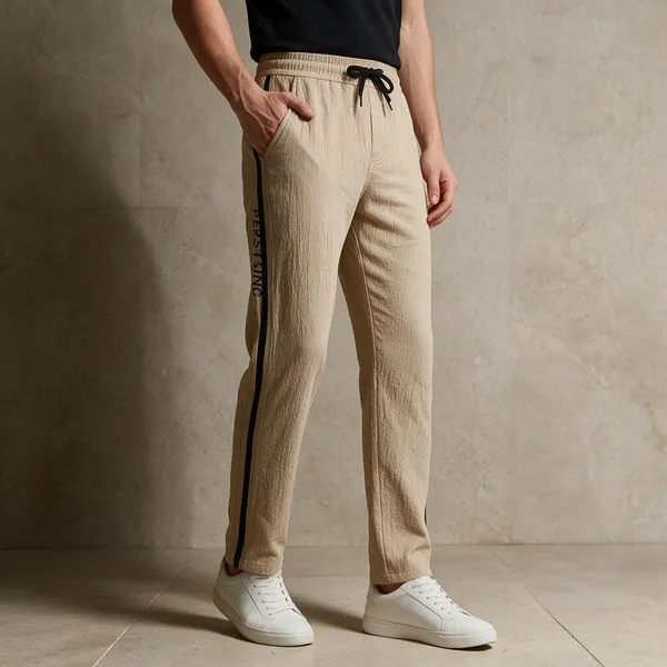 Cream_Cotton_Pant_For_Men