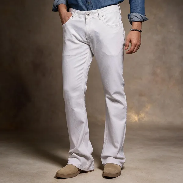 White_Denim_Jeans_For_Men