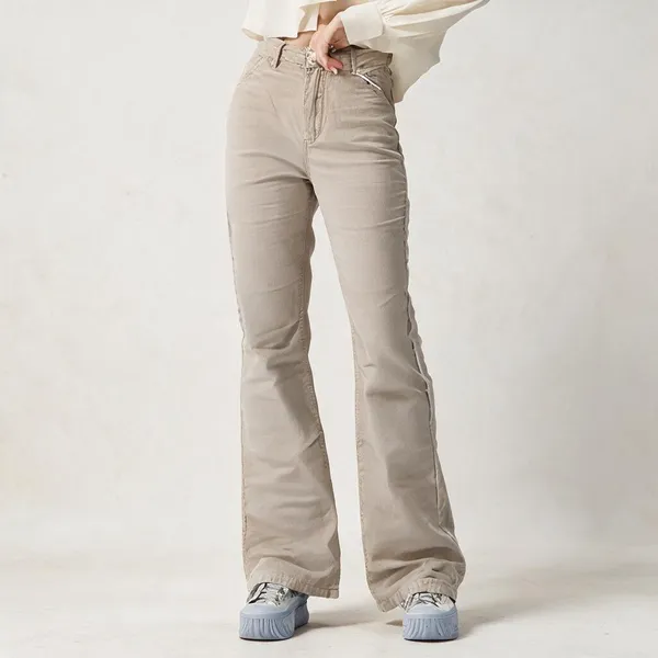 Cream_Cotton_Trouser_For_Women