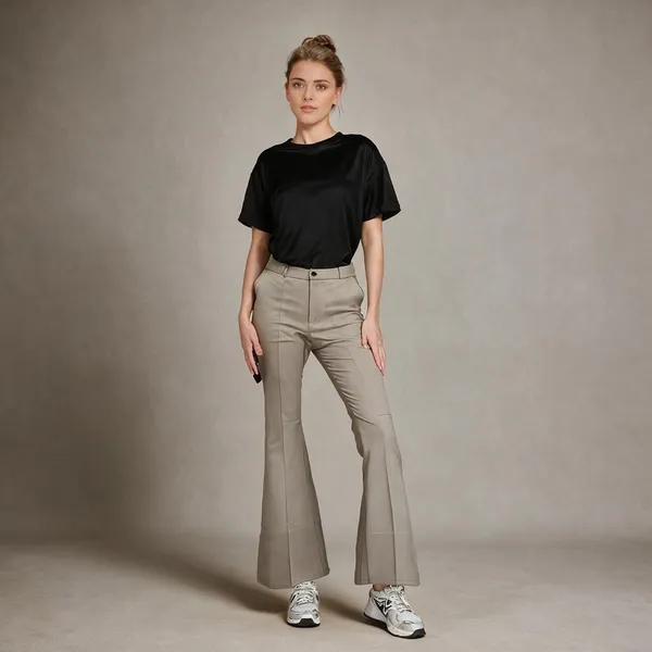 Cream_Cotton_Trouser_For_Women