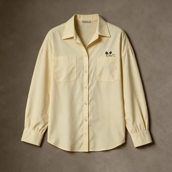 Yellow_Cotton_Shirt_For_Women