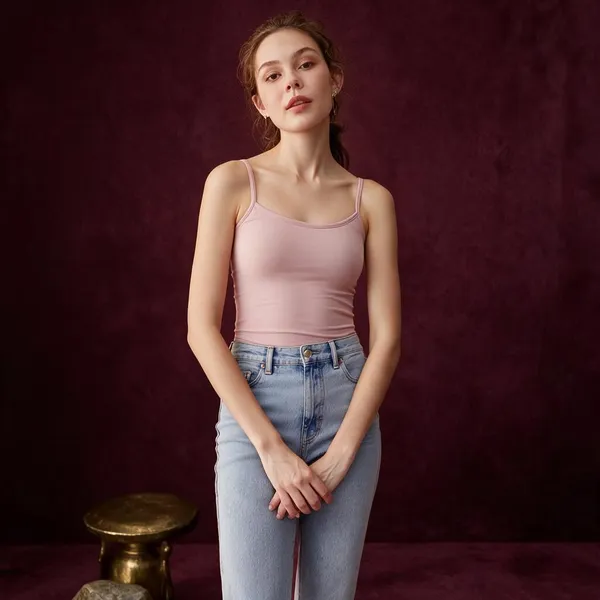 Pink_Cotton_Top_For_Women