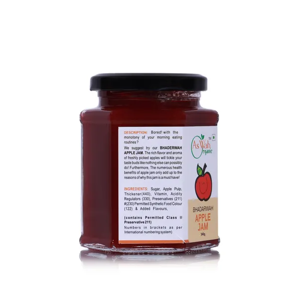 Aswah_Organic_Bhadarwah_Apple_Jam_340G