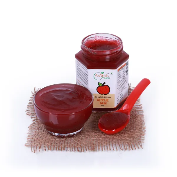Aswah_Organic_Bhadarwah_Apple_Jam_340G