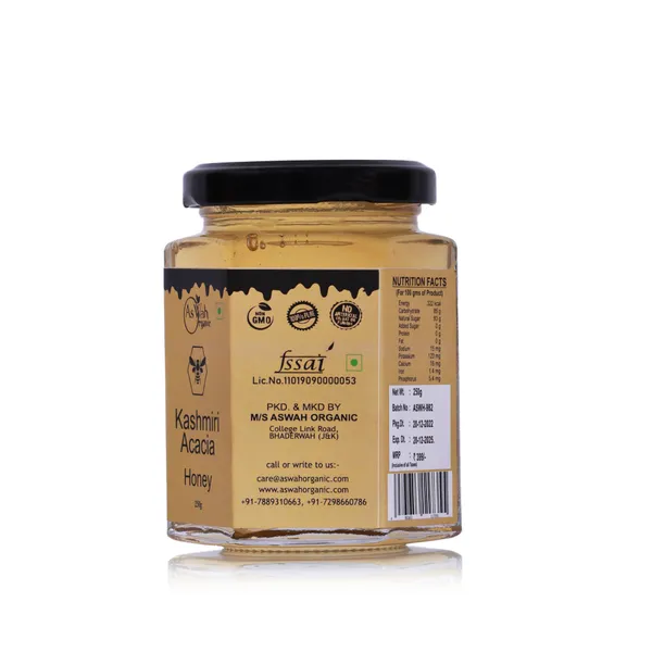 Aswah_Organic_Kashmiri_Acacia_Honey_250g