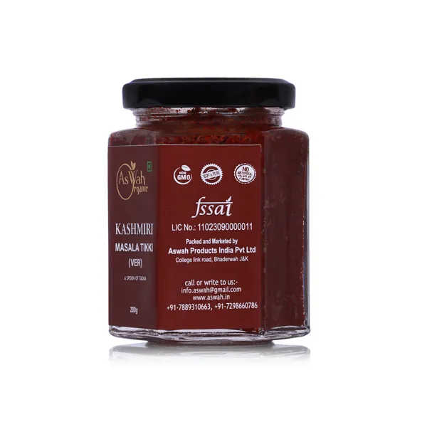 Aswah_Organic_Kashmiri_Masala_Tikki_200g