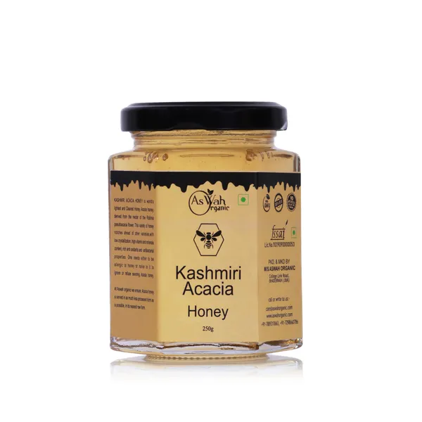 Aswah_Organic_Kashmiri_Acacia_Honey_250g