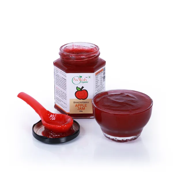 Aswah_Organic_Bhadarwah_Apple_Jam_340G