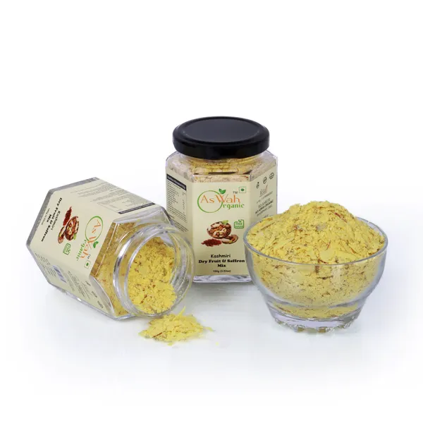 Aswah_Organic_Kashmiri_Dry_Fruit_And_Saffron_Mix