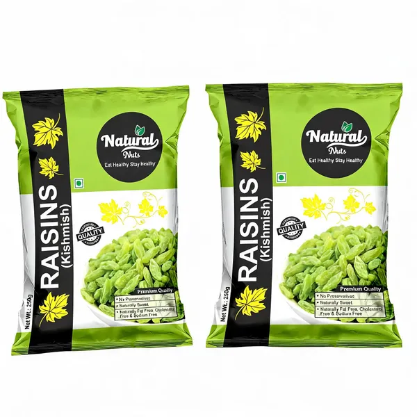 Natural_Green_Raisins_Kishmish_250G_Pack_Of_2