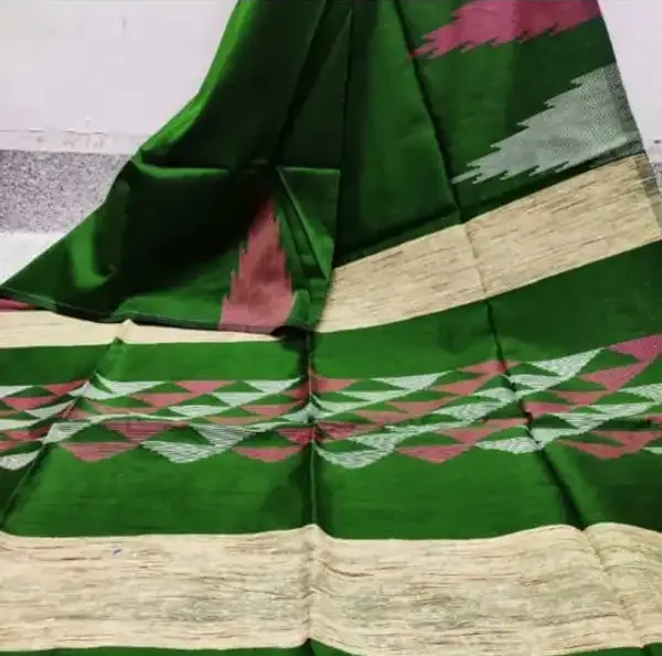 Green_Cotton_Silk_Handloom_Zari_Work_Saree