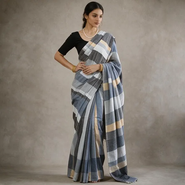 Multicolor_Sico_Cotton_Handloom_Saree