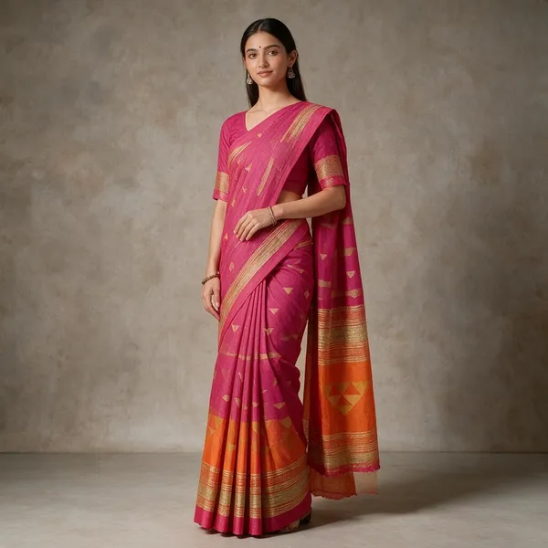 Pink_Temple_Border_Cotton_Silk_Handloom_Saree