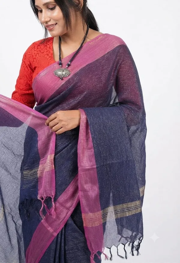 Multicolor_Cotton_Stripe_Handloom_Saree