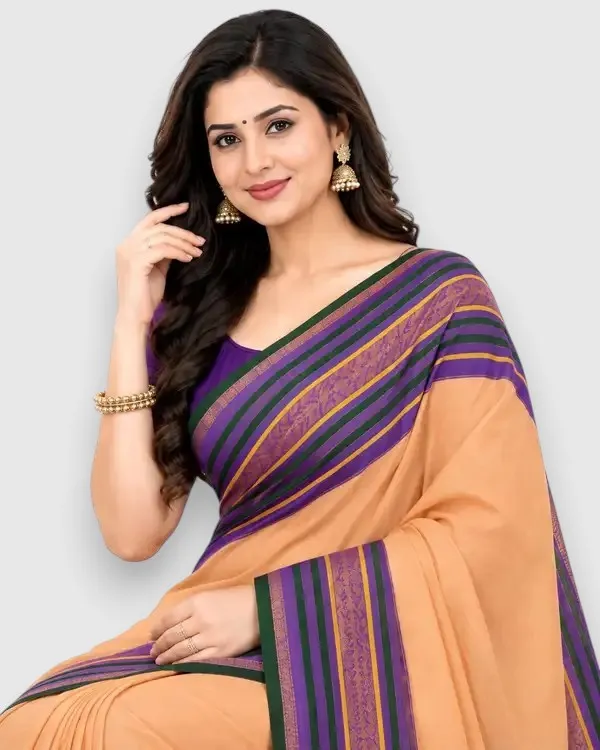 Multicolor_Jacquard_Weaving_Mul_Cotton_Saree