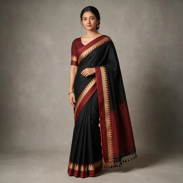 Black_New_Vomri_Handloom_Cotton_Silk_Saree