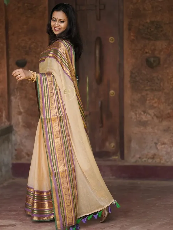 Multicolor_Jacquard_Weaving_Mul_Cotton_Saree