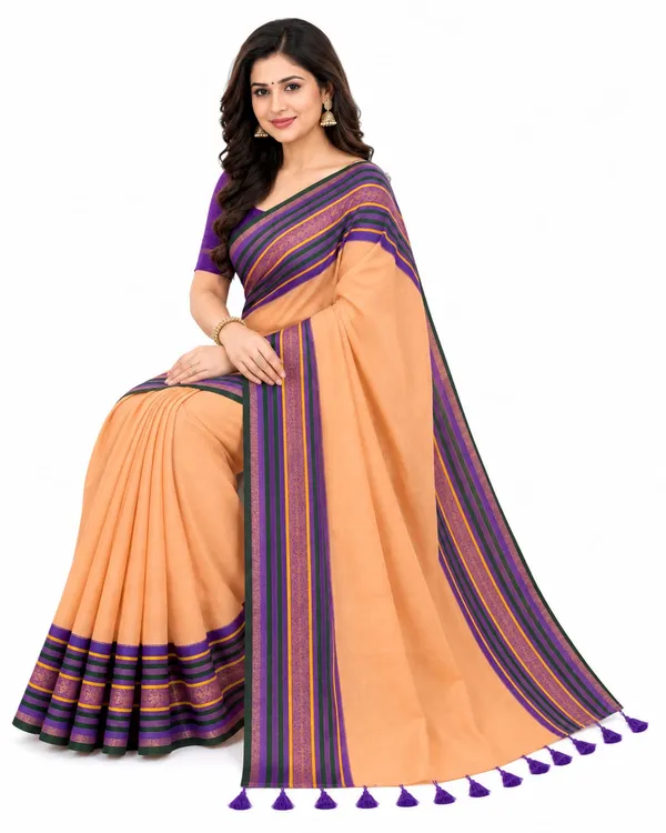 Multicolor_Jacquard_Weaving_Mul_Cotton_Saree