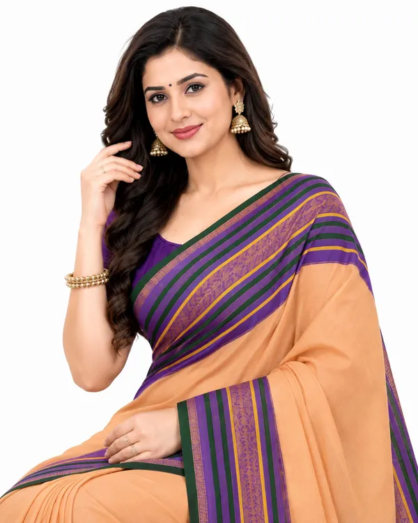 Multicolor_Jacquard_Weaving_Mul_Cotton_Saree