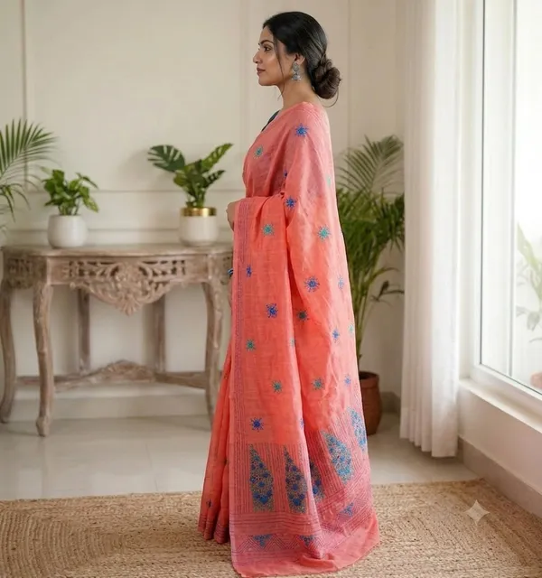 Bullian_Hand_stitch_saree