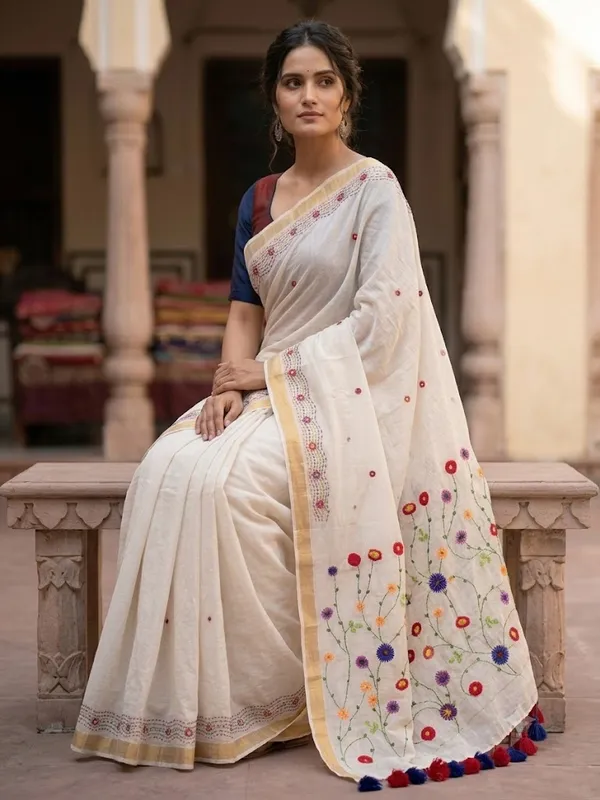 Bullian_Hand_stitch_saree