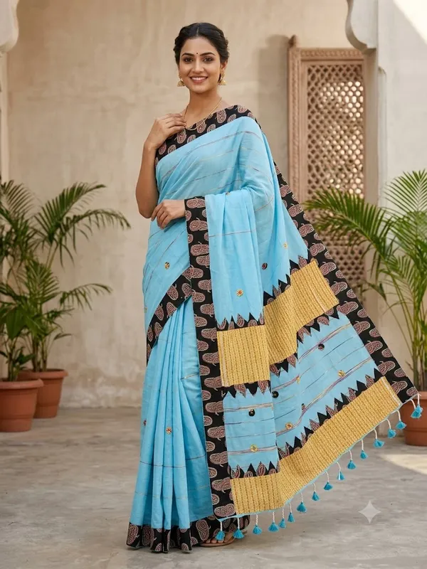 Bullian_Hand_stitch_saree