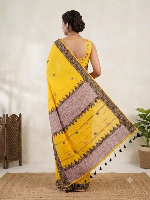 Bullian_Hand_stitch_saree