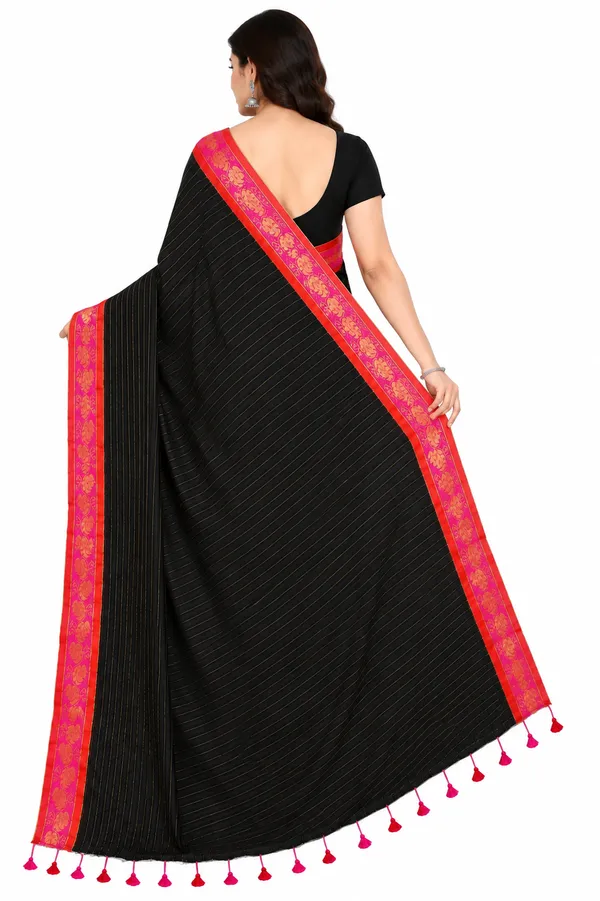 Black_Mul_Cotton_Saree_For_Women