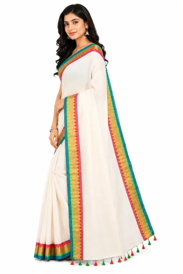 Multicolor_Mul_Cotton_Saree_For_Women