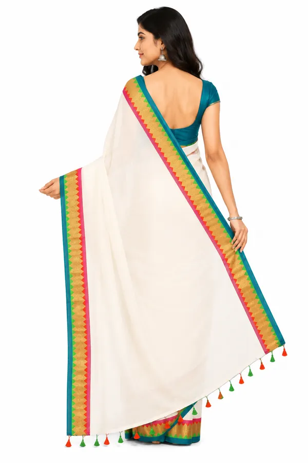 Multicolor_Mul_Cotton_Saree_For_Women