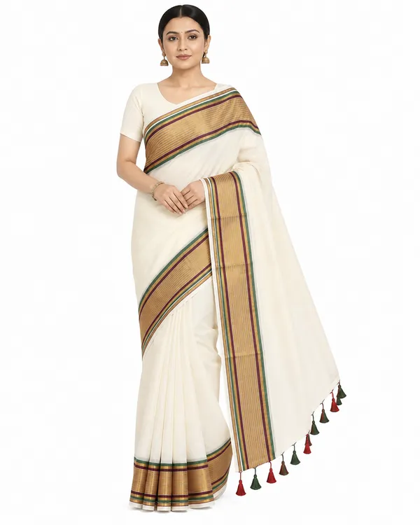 Multicolor_Mul_Cotton_Saree_For_Women