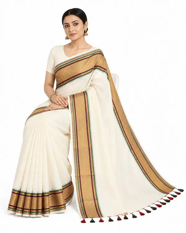 Multicolor_Mul_Cotton_Saree_For_Women