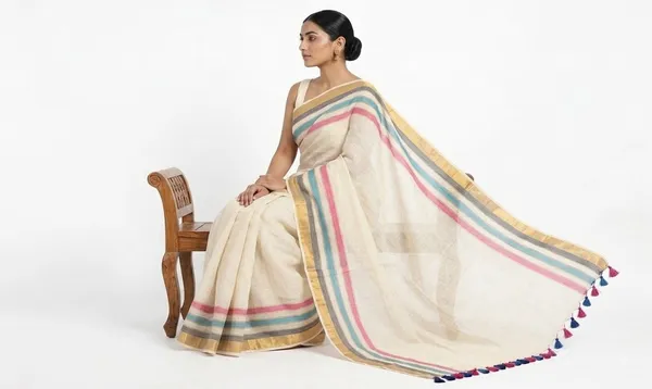 Multicolor_Mul_Cotton_Saree_For_Women
