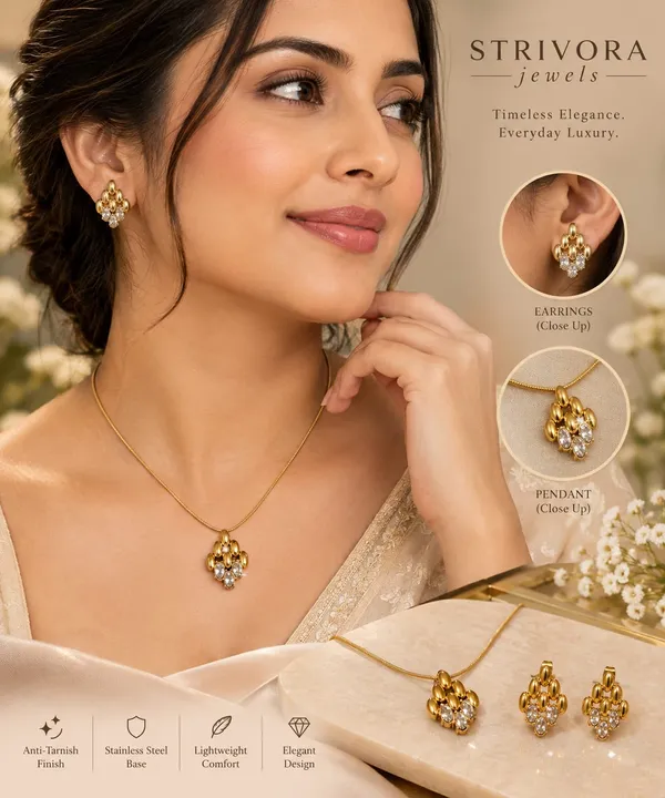 Golden_Bloom_Crystal_Pendant_&_Earrings_Set_|_Anti-Tarnish_Jewellery_Combo