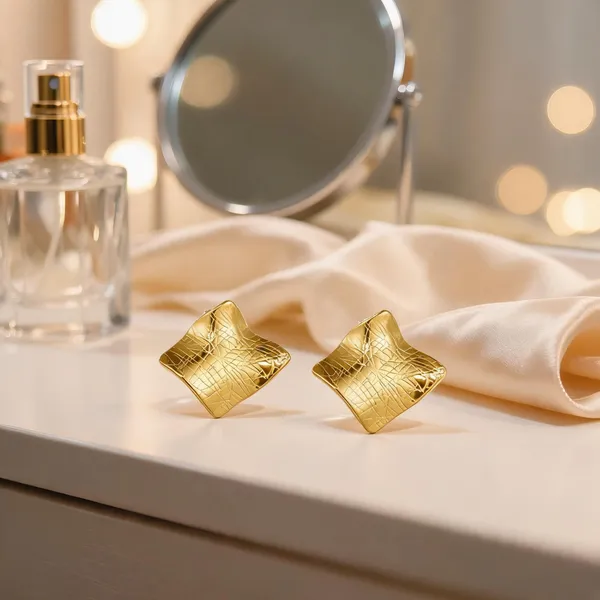 Textured_Gold_Square_Stud_Earrings_Bold_Sculpted_Shine_Default_Title