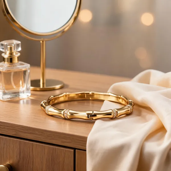 Gold_Plated_Stainless_Steel_Bamboo_Bangle_Bracelet_With_Pave_Stone_Accents_Default_Title