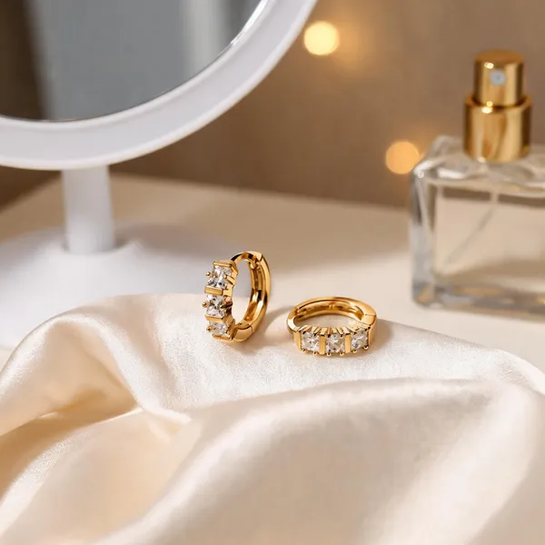 Gold_Cz_Stone_Huggie_Hoop_Earrings_Premium_Anti_Tarnish_Earrings_For_Women_Default_Title