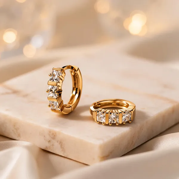 Gold_Cz_Stone_Huggie_Hoop_Earrings_Premium_Anti_Tarnish_Earrings_For_Women_Default_Title