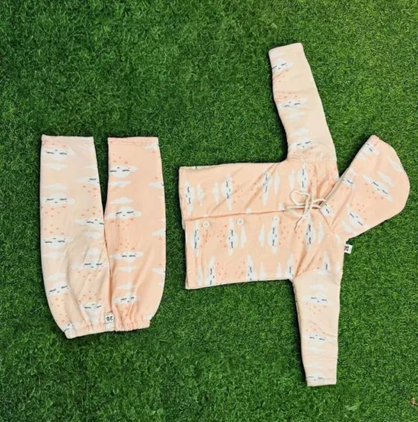 Peach_Printed_Kurta_Pajama_Set_for_Baby_Boys